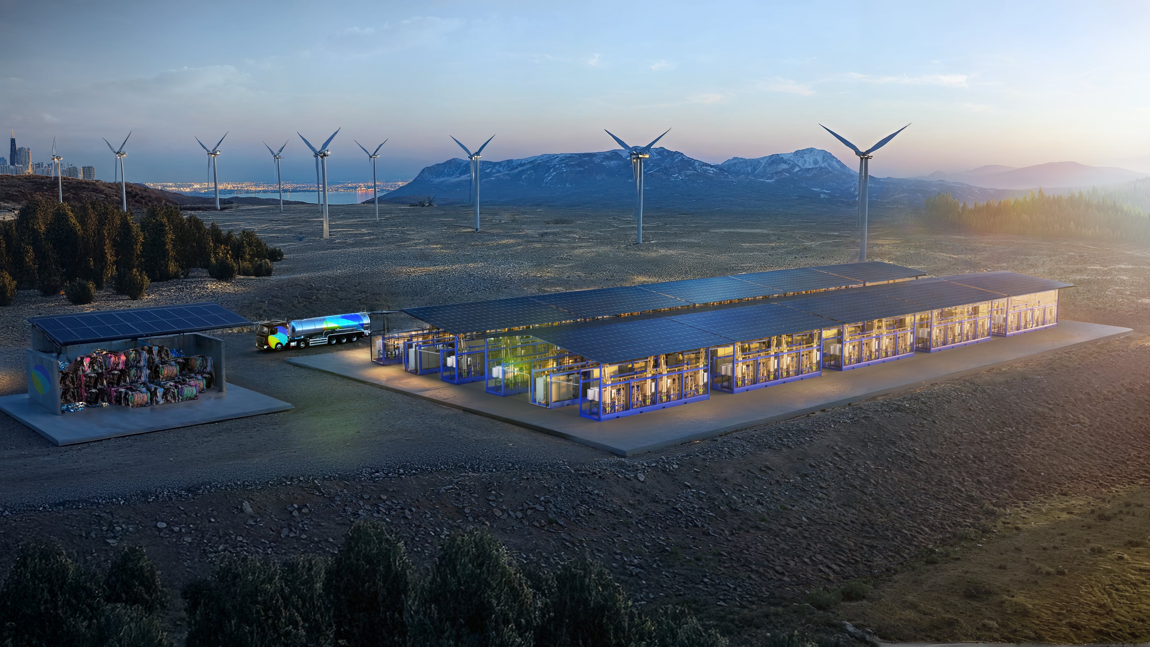 Multi-module Resynergi facility — scale up