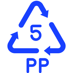 PP recycling symbol